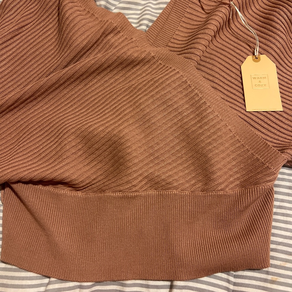 Best Day Ever Sweater-Dusty Rose